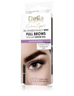 Delia Eyebrow Expert Full Brows żel zagęszczający do brwi 3.0 Ciemny Brąz