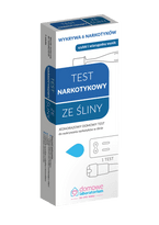 Domowe Laboratorium Test narkotykowy ze śliny - jednorazowy domowy