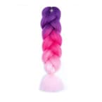 Gęste Syntetyczne włosy do warkoczyków - Ombre 120cm