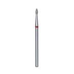 Expert frez diamentowy ostra oliwka z czerwonym oznaczeniem, średnica główki 1,8 mm, część robocza 4 mm (FA60R018/4)
