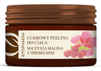 Cukrowy peeling do ciała Malina i Hibiskus