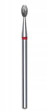 Pro Expert Frez diamentowy - zaokrąglona oliwka czerwony 2.5/5mm FA130R025/5