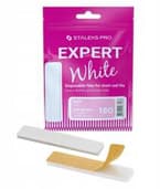 Expert 51 białe samoprzylepne nakładki do krótkiej bazy, gradacja 180 (DFE-51-180W)