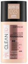 CLEAN ID High Cover Luminous Matt Foundation Kryjąco-matujący podkład do twarzy 025