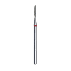 Expert frez diamentowy płomyk z czerwonym oznaczeniem, średnica główki 1,4 mm, część robocza 8 mm (FA10R014/8)
