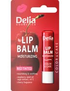 Delia Lip Balm Moisturizing Color&Care Pomadka nawilżająca do ust - Wiśnia