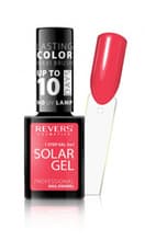 REVERS SOLAR GEL Lakier do paznokci efekt lakieru hybrydowego - 08 RASPBERRY ETERNAL