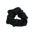 Gumka do włosów scrunchie - czarna