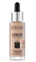 Liquid Control HD Matujący podkład z niacynamidem do twarzy - 025 Light Rose