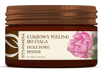 Cukrowy peeling do ciała Fioletowe Peonie
