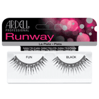 Runway Sztuczne rzęsy na pasku - FUN BLACK