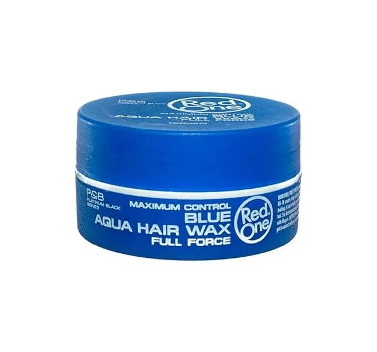 MAXIMUM CONTROL BLUE AQUA HAIR WAX FULL FORCE WOSK DO STYLIZACJI WŁOSÓW