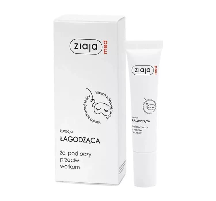 Kuracja Łagodząca żel pod oczy przeciw workom