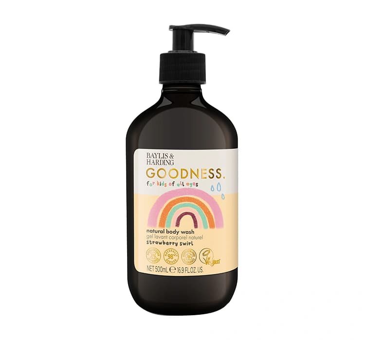 Goodness Kids Strawberry Swirl żel do mycia dla dzieci