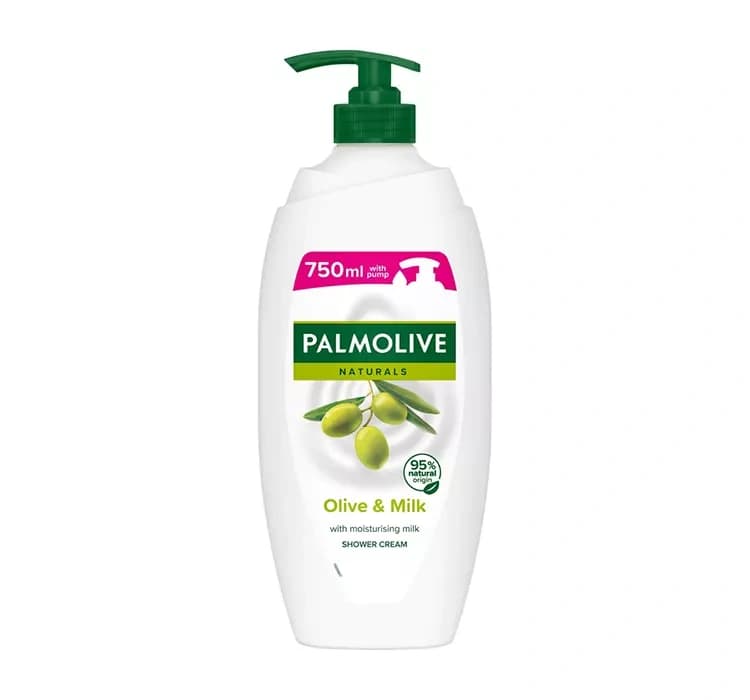 Naturals żel pod prysznic z pompką Olive & Milk