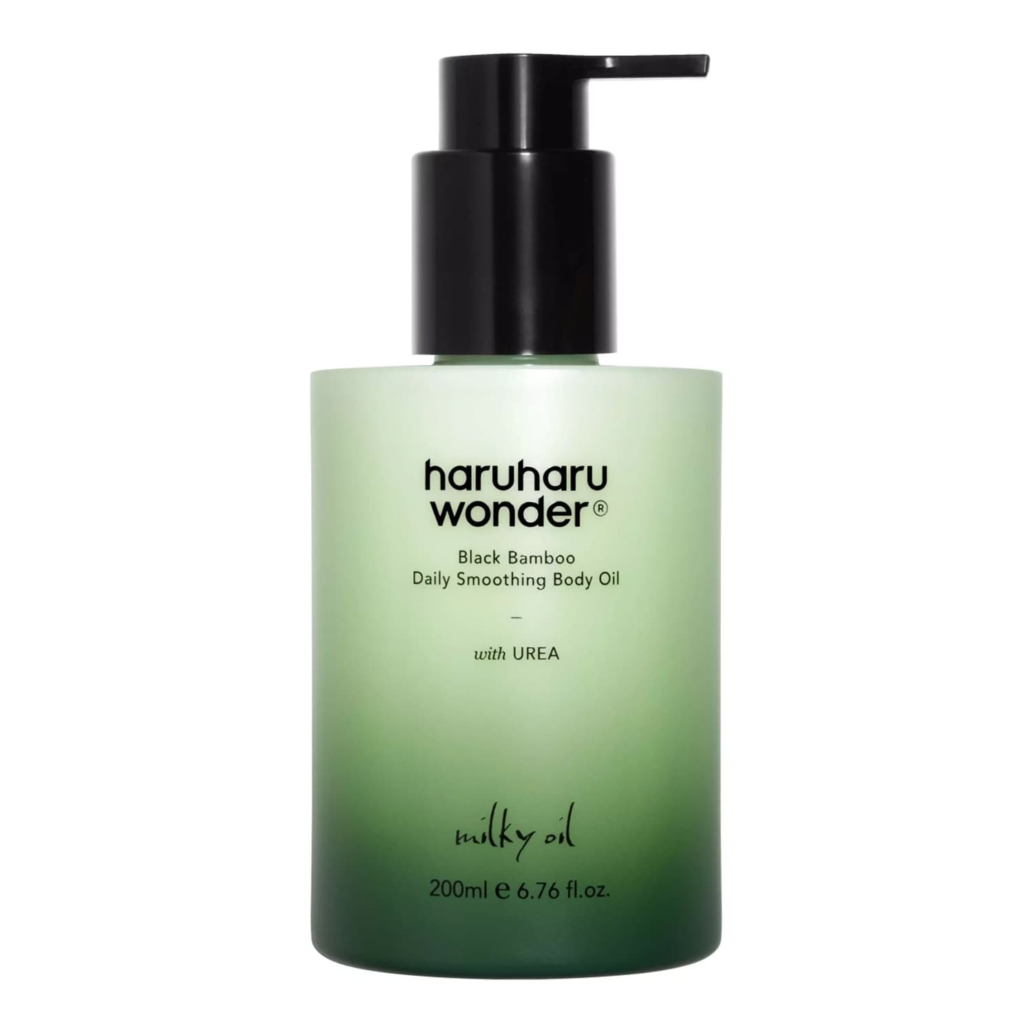 Black Bamboo Daily Soothing Body Oil lekki mleczny olejek do ciała o działaniu kojącym
