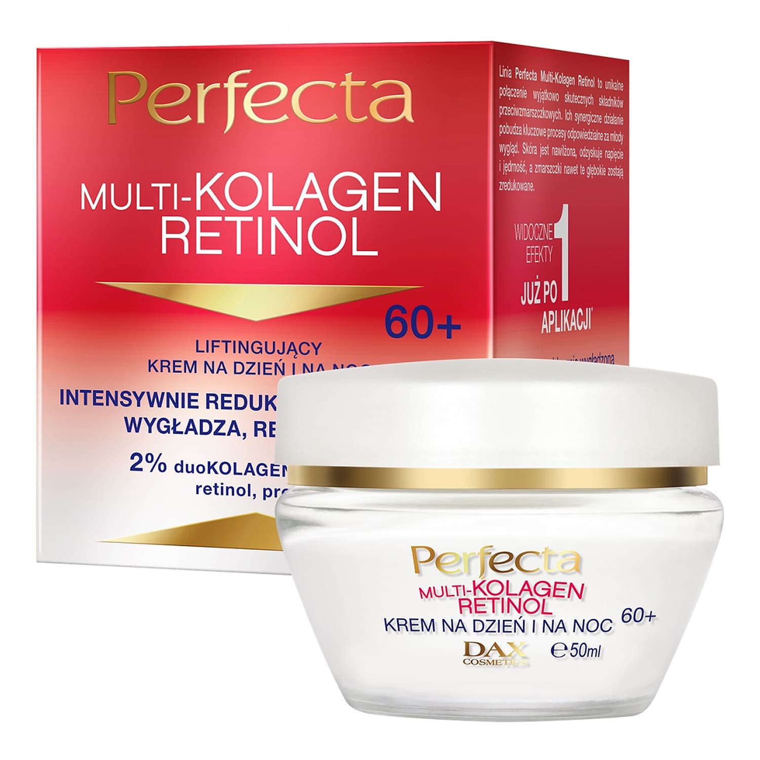 Multi-Kolagen Retinol liftingujący krem na dzień i na noc 60+