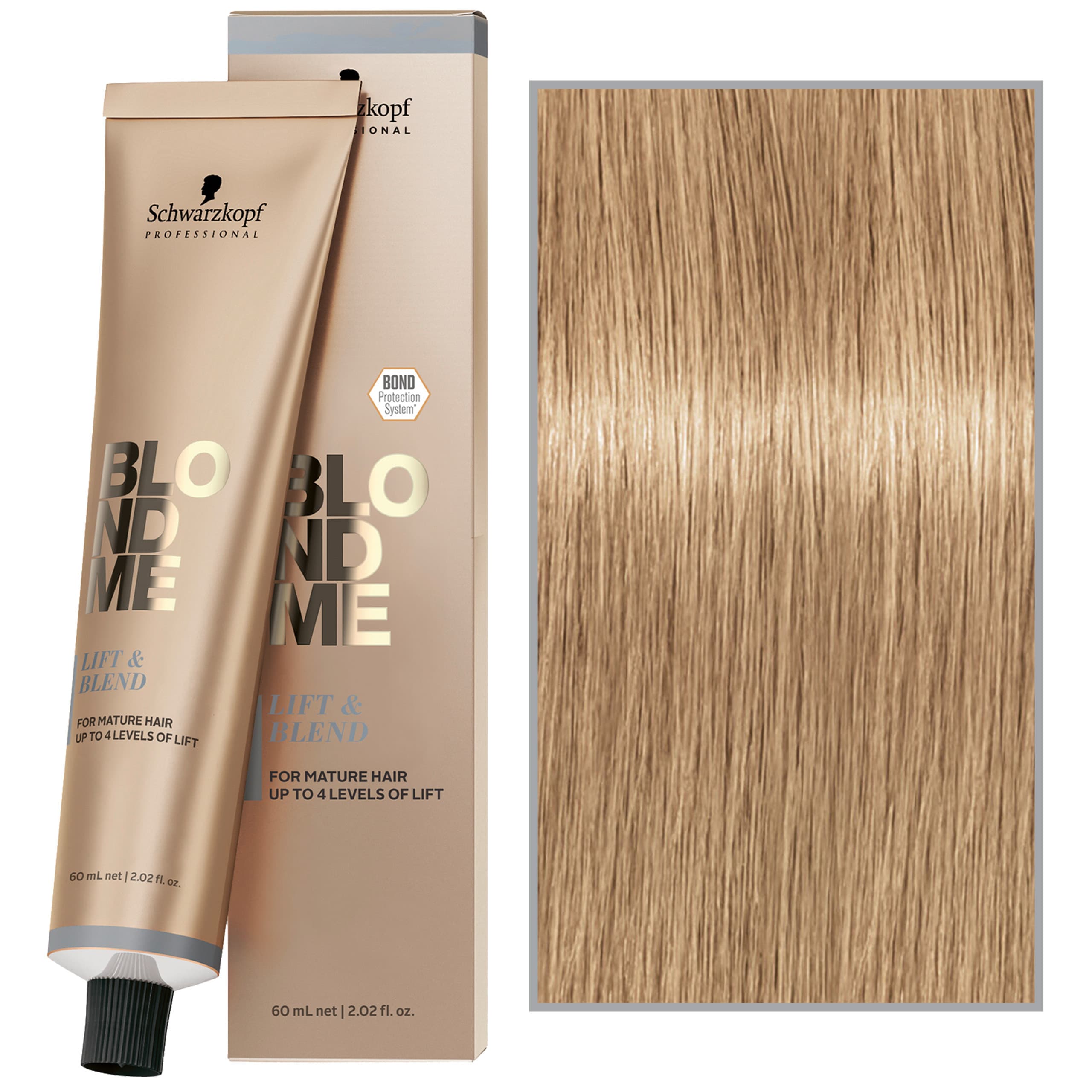 Blondme Lift & Blend krem rozświetlający do włosów blond odcień Biscuit