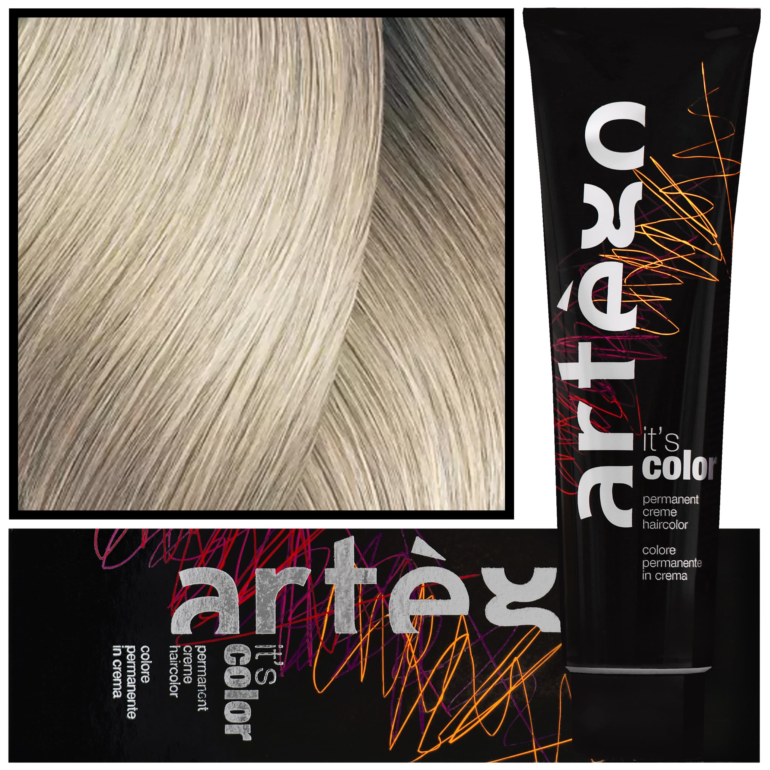 IT'S COLOR - profesjonalna farba w kremie, cała paleta kolorów, 12.00 - 12NN | Super Naturalny Blond