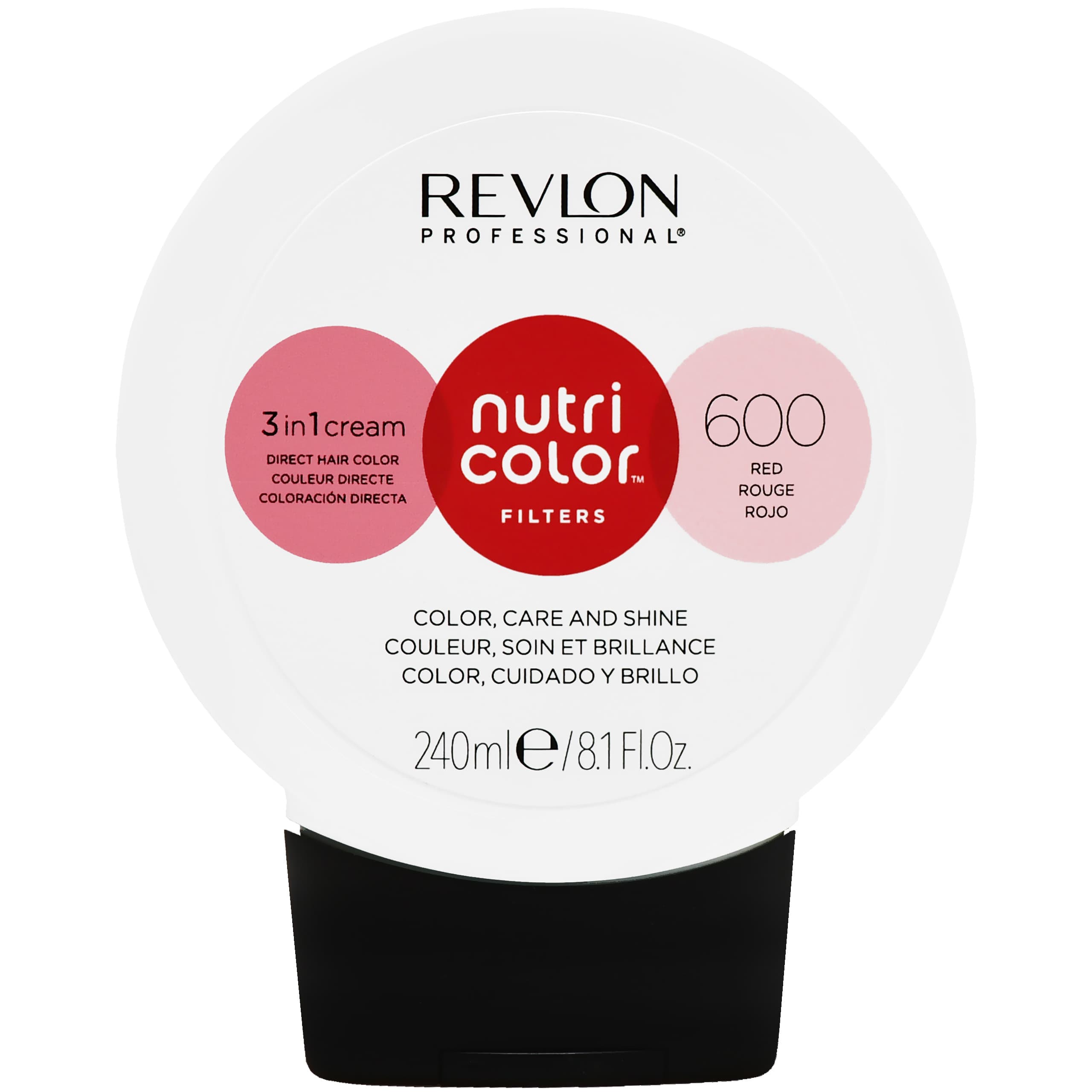 Nutri Color Mask - Maska koloryzująca do włosów, 600 Czerwony