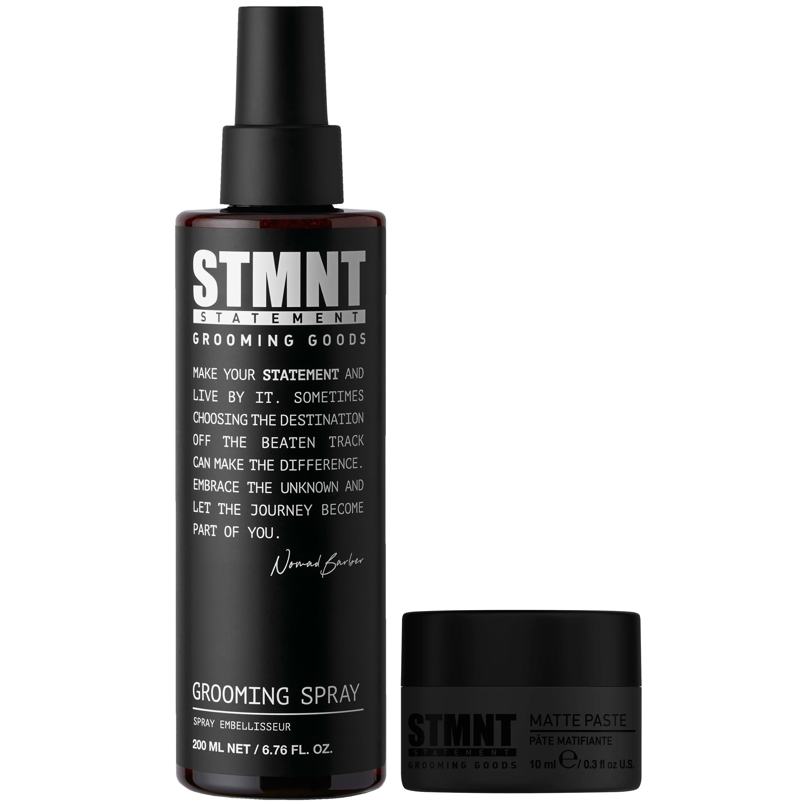 Grooming Spray + Pasta - zestaw do stylizacji i pielęgnacji włosów