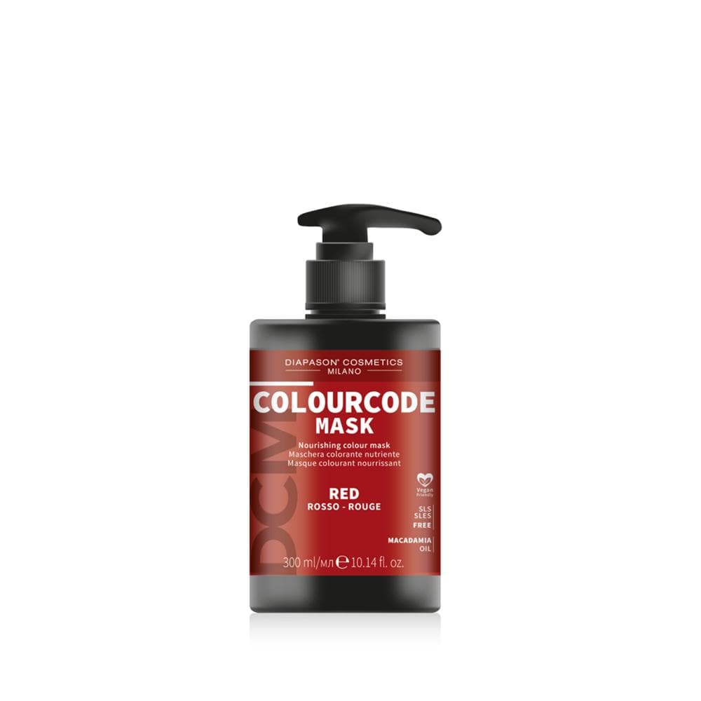 Diapason Color Mask, maska koloryzująca do włosów, Czerwona