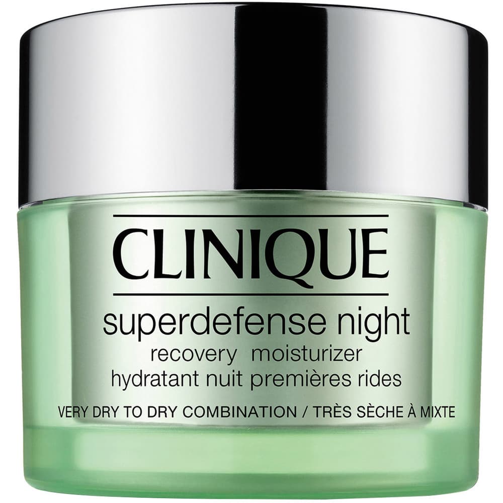 Superdefense Night Recovery Moisturizer 1/2 Very Dry To Dry Combination regenerujący krem na noc