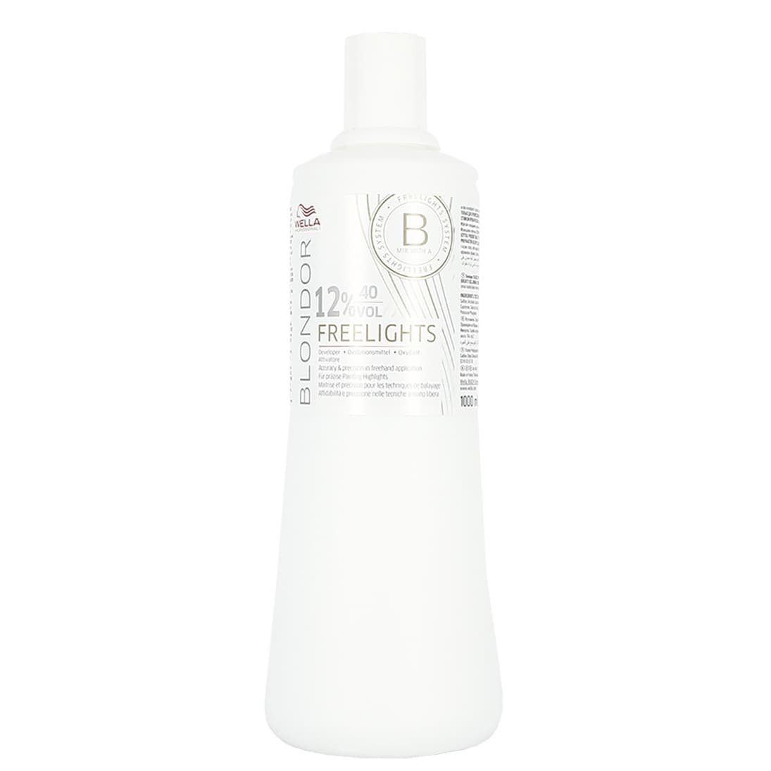 Wella Blondor Freelights, kremowa emulsja do pasemek, oksydant, 12%