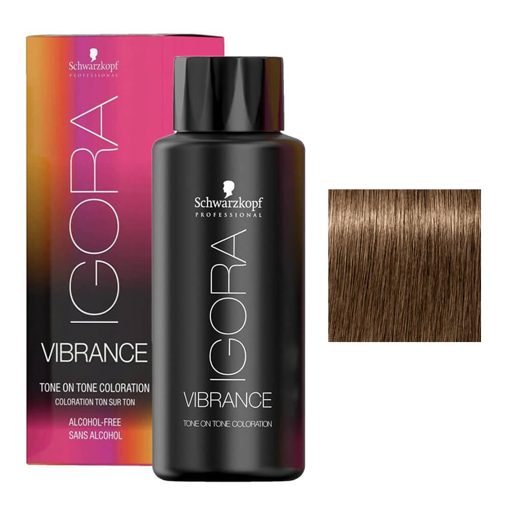 Schwarzkopf Igora Vibrance, farba do włosów ton w ton, 7-4