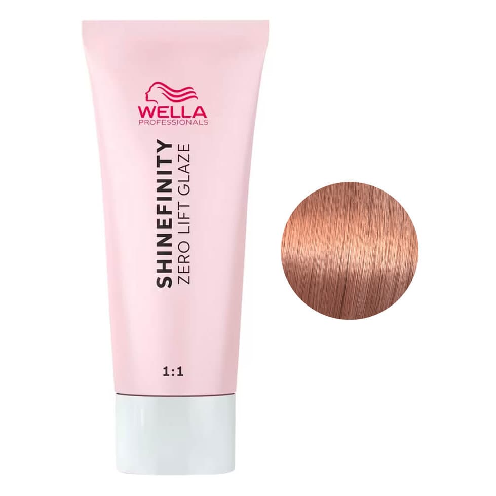 Wella Shinefinity Zero Lift Glaze, farba półtrwała do włosów, 07/34 red