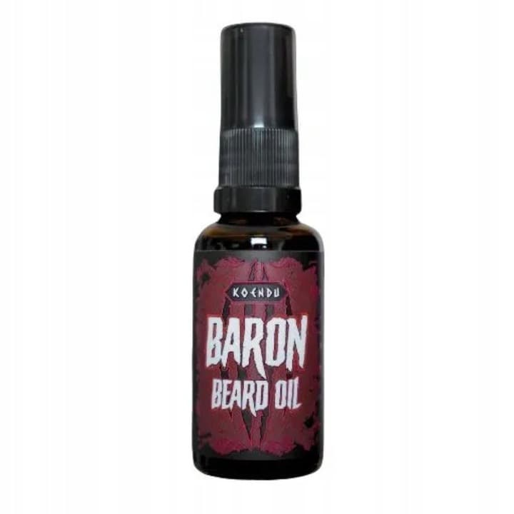 Baron Beard Oil, wegański olejek do brody z nutami whisky