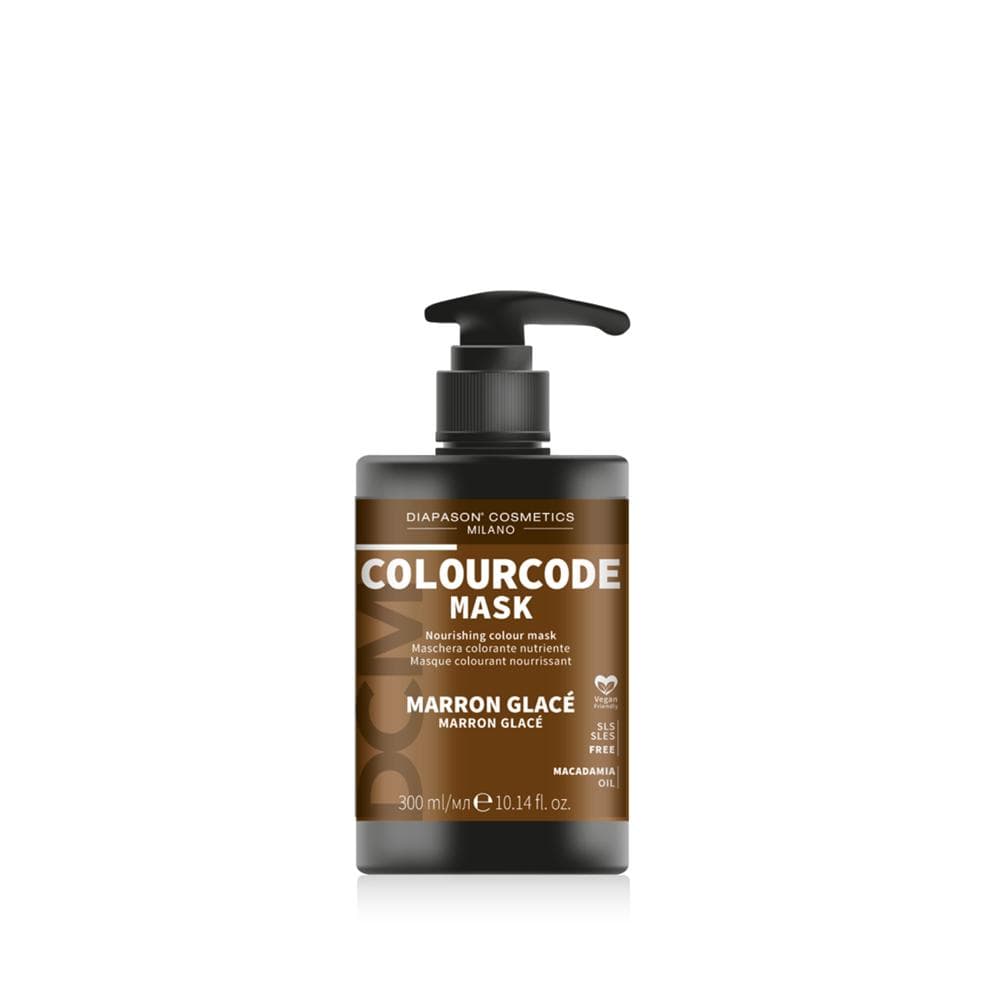 Diapason Color Mask, maska koloryzująca do włosów, Kasztanowa