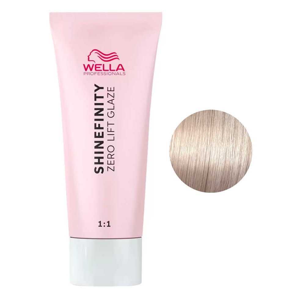 Wella Shinefinity Zero Lift Glaze, farba półtrwała do włosów, 08/0 nat