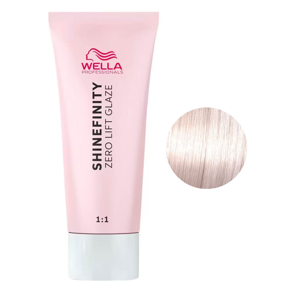 WELLA SHINEFINITY ZERO LIFT GLAZE Krem koloryzujący półtrwały - 09/07