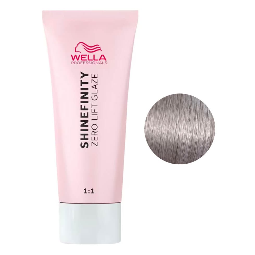 Wella Shinefinity Zero Lift Glaze, farba półtrwała do włosów, 07/12 matte