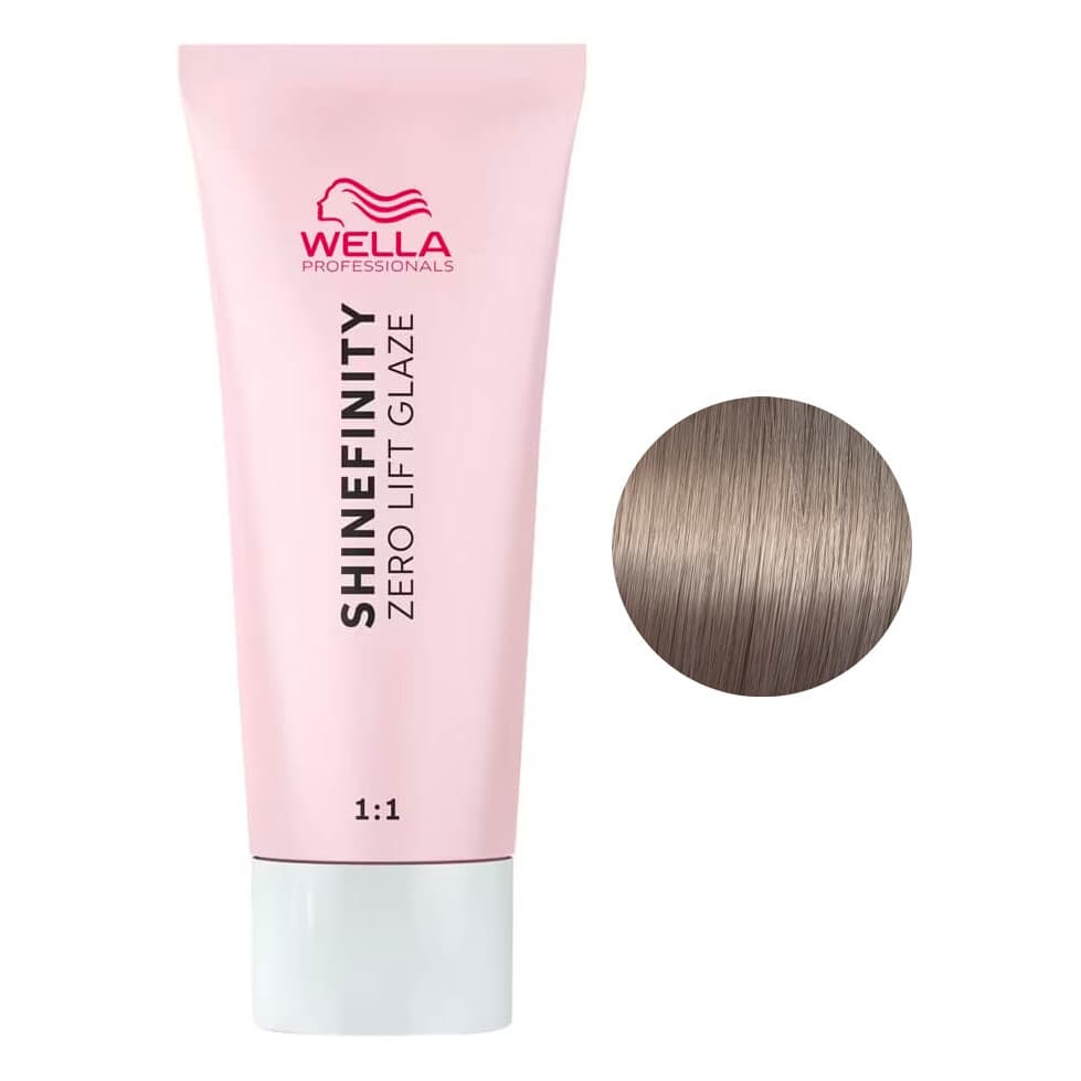 Wella Shinefinity Zero Lift Glaze, farba półtrwała do włosów, 06/0 nat