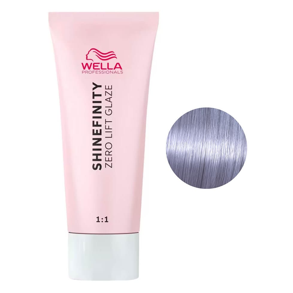 Wella Shinefinity Zero Lift Glaze, farba półtrwała do włosów, 00/89 blue