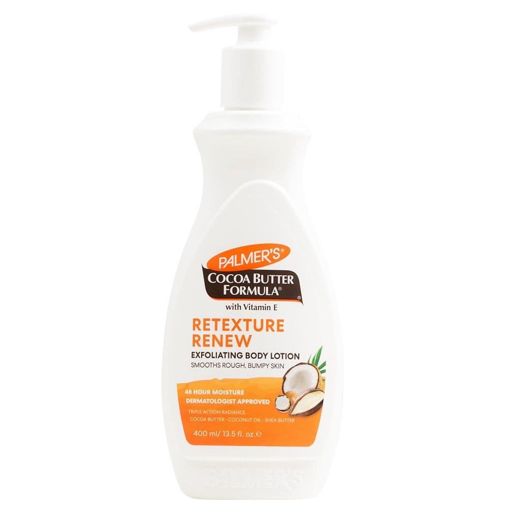Peelingujący balsam do ciała z kwasem mlekowym Cocoa Butter Formula Palmer's