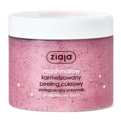 Marshmallow Peeling Cukrowy Ziaja Pyszny zapach Masło Shea