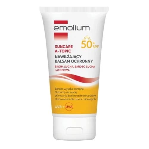 EMOLIUM A-Topic Suncare Nawilżający balsam ochronny SPF 50+