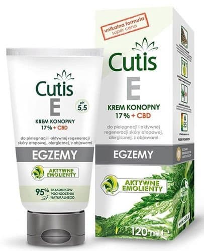 Cutis E Egzema Krem konopny 17% + CBD