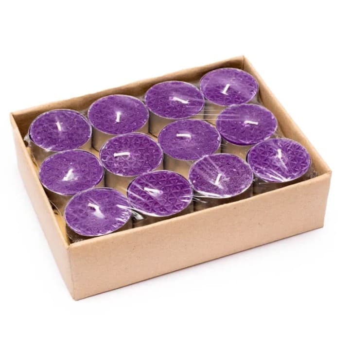 Zapachowe podgrzewacze Kwiat Życia o zapachu Lawendy,. - 5h. Fair Trade, Yogi & Yogini