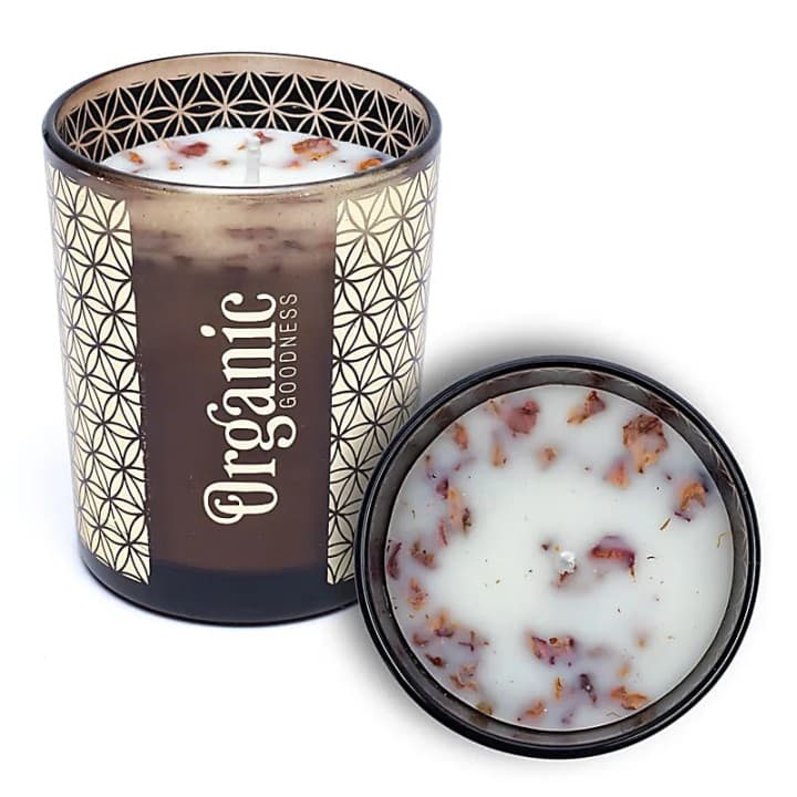 Świeca zapachowa Rose & Geranium Organic Goodness