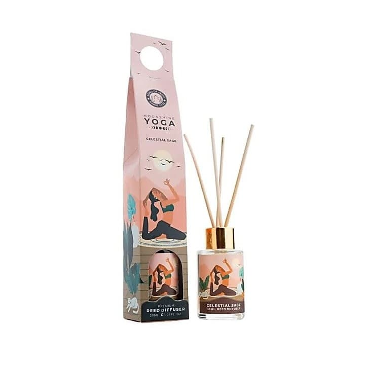 Dyfuzor Zapachowy Celestial Sage w Szkle 4 Patyczki MOONSHINE YOGA