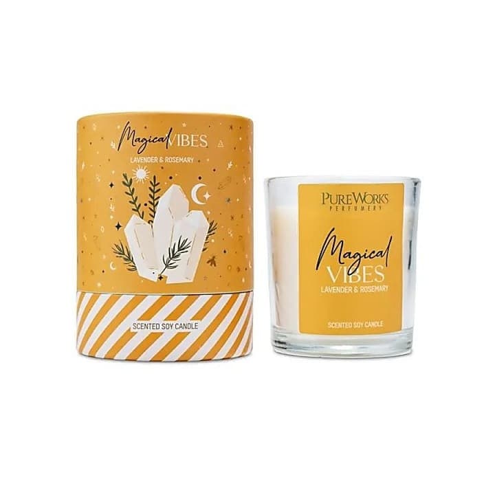 Świeca Sojowa Zapachowa Celestial Magic w Szkle SCENTED CANDLE ROUND