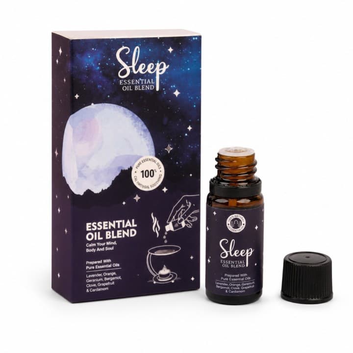 Olejek Eteryczny na Sen w Bursztynowym Szkle SLEEP AROMATHERAPHY