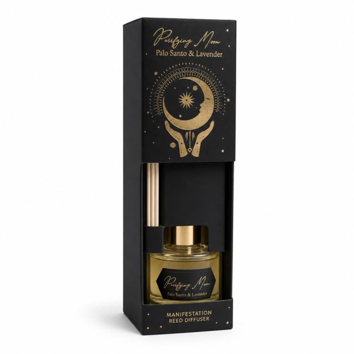 Dyfuzor Zapachowy Palo Santo Lawenda Purifying Moon 4 Patyczki