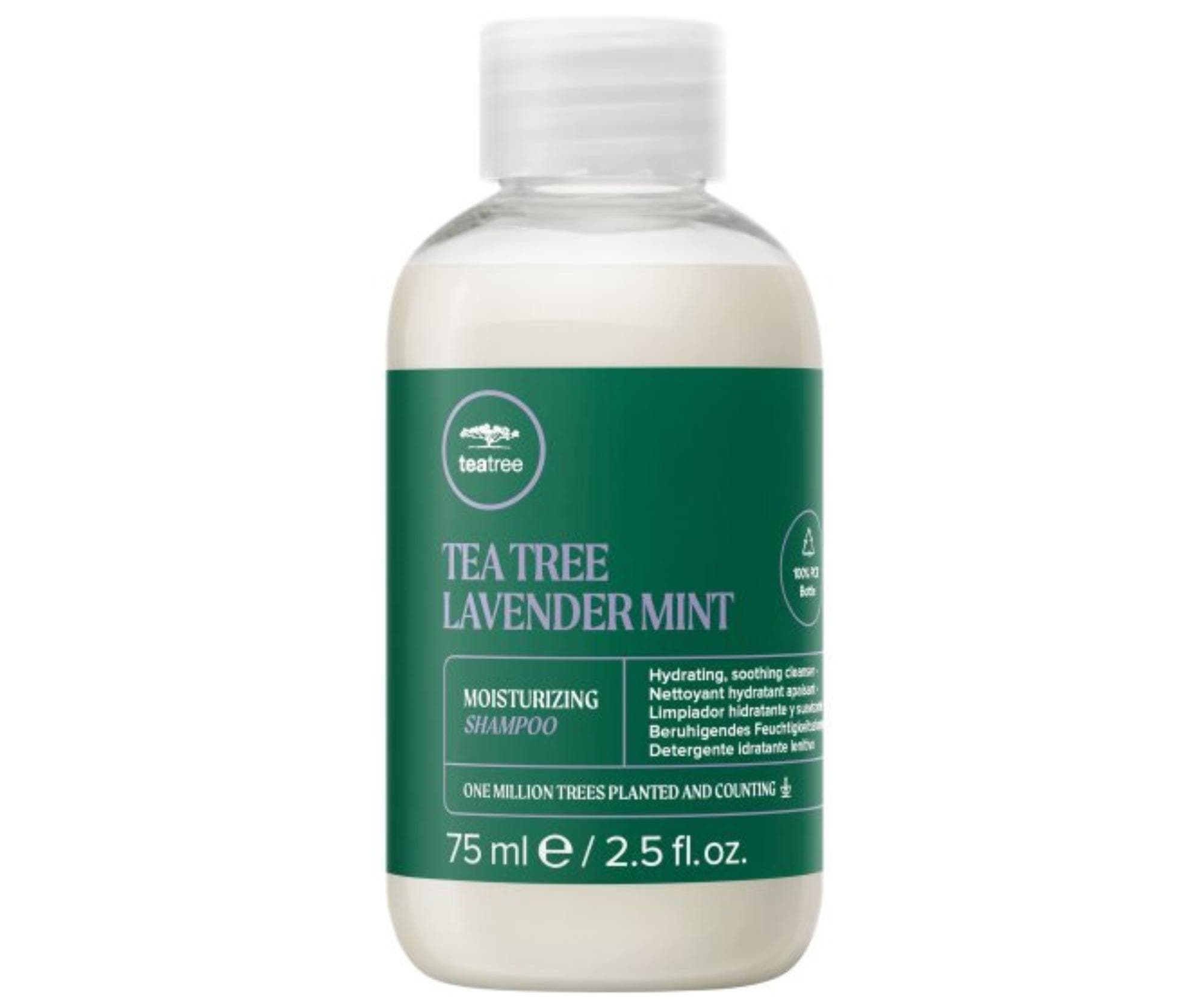 Tea Tree Lavender Mint szampon nawilżająco-łagodzący do włosów suchych, trudno poddających się stylizacji