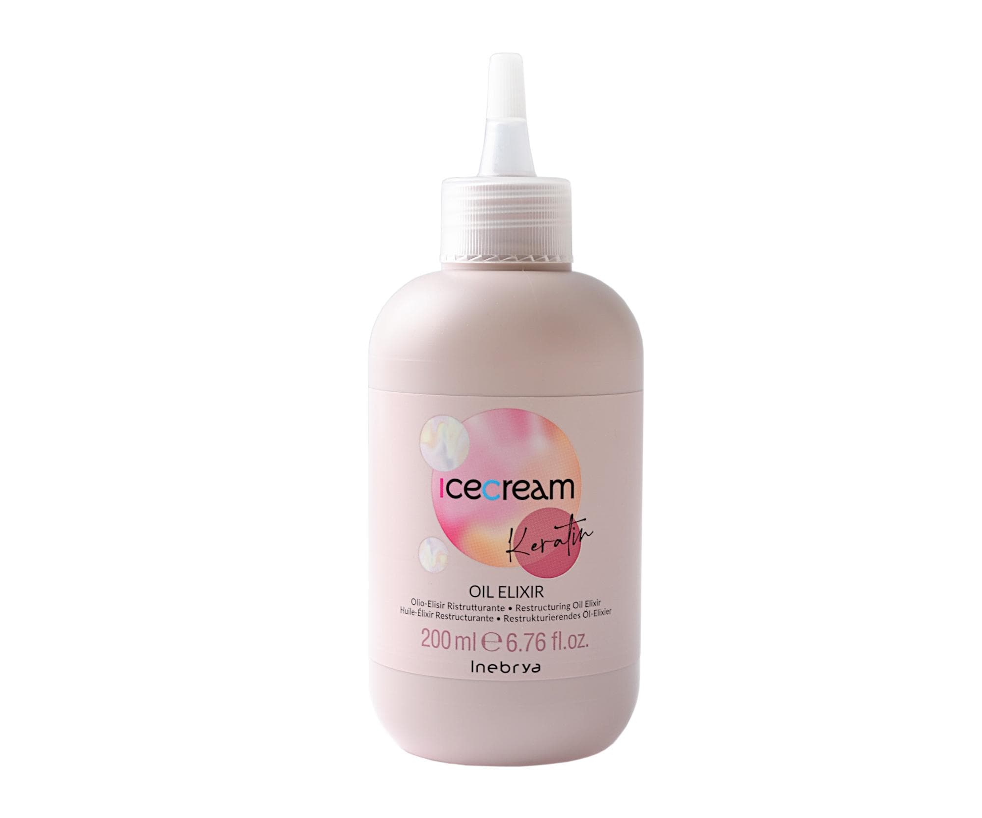 ICE CREAM KERATIN OIL Regenerujący eliksir do włosów z keratyną