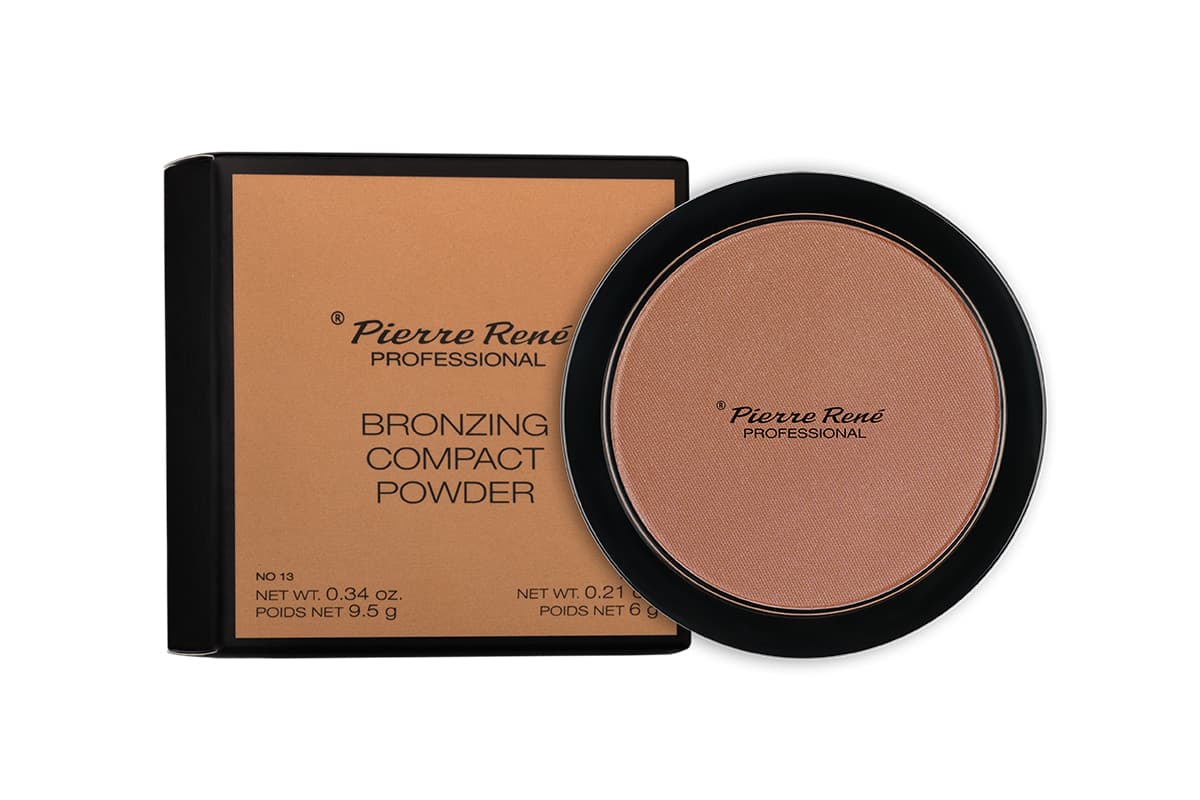 Compact Powder - Puder brązujący z jojobą i minerałami - No. 13